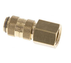 Brass DN 2.7 (Micro) Air Coupling Socket G 1/8 inch Female