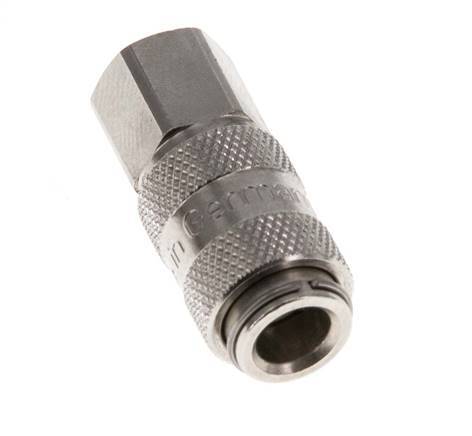 Nickel-plated Brass DN 2.7 (Micro) Air Coupling Socket M5 Female