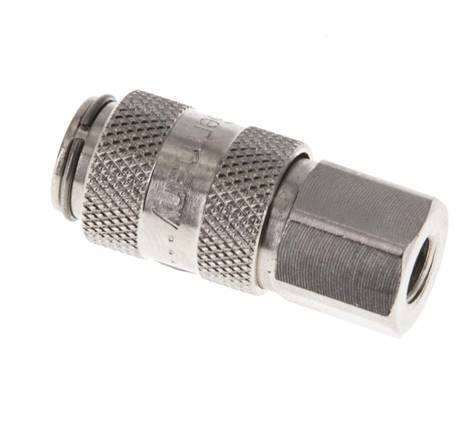 Nickel-plated Brass DN 2.7 (Micro) Air Coupling Socket M5 Female