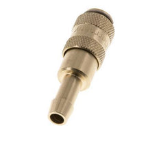 Brass DN 2.7 (Micro) Air Coupling Socket 5 mm Hose Pillar