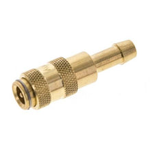 Messing DN 2.7 (Micro) Luchtkoppeling Snelkoppeling 5 mm Slangpilaar Double Shut-Off