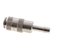 Vernikkeld Messing DN 2.7 (Micro) Luchtkoppeling Snelkoppeling 4 mm Slangpilaar Double Shut-Off