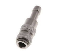 Stainless steel DN 2.7 (Micro) Air Coupling Socket 5 mm Hose Pillar