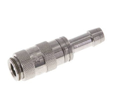 RVS 316L DN 2.7 (Micro) Luchtkoppeling Snelkoppeling 4 mm Slangpilaar