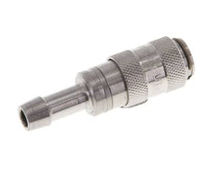 RVS 316L DN 2.7 (Micro) Luchtkoppeling Snelkoppeling 4 mm Slangpilaar