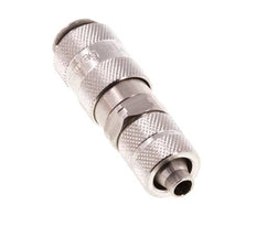 RVS 316L DN 2.7 (Micro) Luchtkoppeling Snelkoppeling 4x6 mm Push-On Double Shut-Off