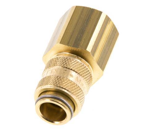 Messing DN 5 Luchtkoppeling Snelkoppeling G 3/8 inch Binnendraad
