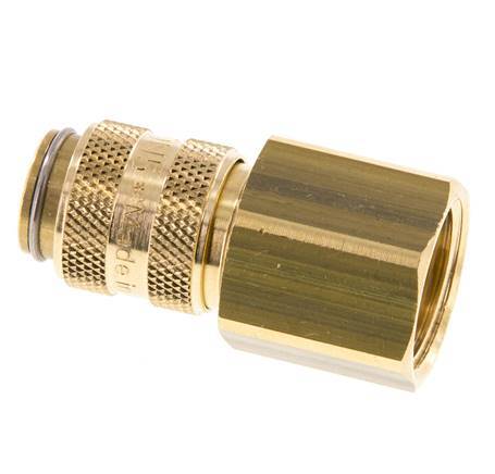 Messing DN 5 Luchtkoppeling Snelkoppeling G 3/8 inch Binnendraad