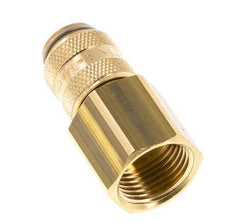 Messing DN 5 Luchtkoppeling Snelkoppeling G 3/8 inch Binnendraad