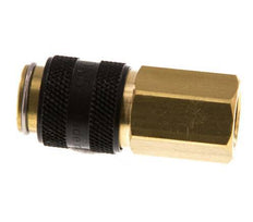 Messing DN 5 Zwart Luchtkoppeling Snelkoppeling G 1/8 inch Binnendraad