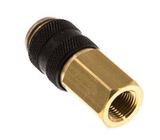 Messing DN 5 Zwart Luchtkoppeling Snelkoppeling G 1/8 inch Binnendraad