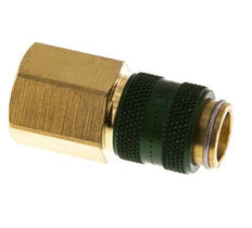 Messing DN 5 Groen Luchtkoppeling Snelkoppeling G 1/4 inch Binnendraad