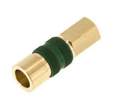 Messing DN 5 Groen-Coded Luchtkoppeling Snelkoppeling G 1/8 inch Binnendraad