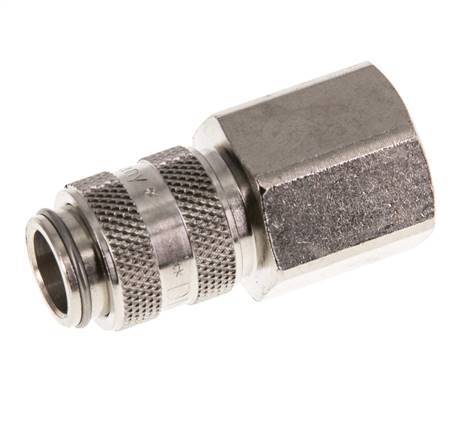 Vernikkeld Messing DN 5 Luchtkoppeling Snelkoppeling G 3/8 inch Binnendraad