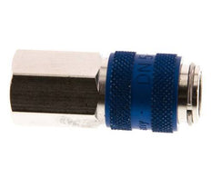 Vernikkeld Messing DN 5 Blauw Luchtkoppeling Snelkoppeling G 1/8 inch Binnendraad