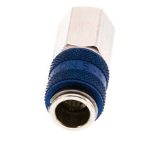 Vernikkeld Messing DN 5 Blauw Luchtkoppeling Snelkoppeling G 1/8 inch Binnendraad