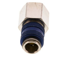 Vernikkeld Messing DN 5 Blauw Luchtkoppeling Snelkoppeling G 3/8 inch Binnendraad