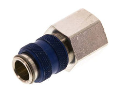 Vernikkeld Messing DN 5 Blauw Luchtkoppeling Snelkoppeling G 3/8 inch Binnendraad
