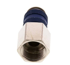 Vernikkeld Messing DN 5 Blauw Luchtkoppeling Snelkoppeling G 3/8 inch Binnendraad