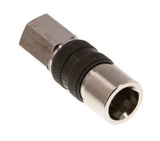 Vernikkeld Messing DN 5 Bruin-Coded Luchtkoppeling Snelkoppeling G 1/8 inch Binnendraad