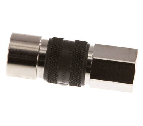 Vernikkeld Messing DN 5 Bruin-Coded Luchtkoppeling Snelkoppeling G 1/8 inch Binnendraad