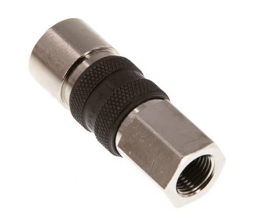 Vernikkeld Messing DN 5 Bruin-Coded Luchtkoppeling Snelkoppeling G 1/8 inch Binnendraad