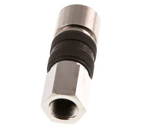 Vernikkeld Messing DN 5 Bruin-Coded Luchtkoppeling Snelkoppeling G 1/8 inch Binnendraad