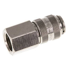 Vernikkeld Messing DN 5 Luchtkoppeling Snelkoppeling G 1/4 inch Binnendraad Double Shut-Off