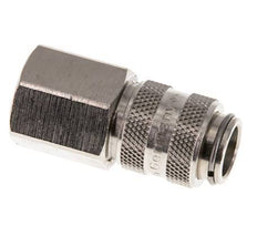 Vernikkeld Messing DN 5 Luchtkoppeling Snelkoppeling G 1/4 inch Binnendraad Double Shut-Off