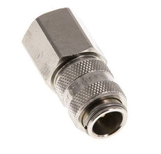 Vernikkeld Messing DN 5 Luchtkoppeling Snelkoppeling G 1/4 inch Binnendraad Double Shut-Off