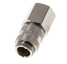 Vernikkeld Messing DN 5 Luchtkoppeling Snelkoppeling G 1/4 inch Binnendraad Double Shut-Off