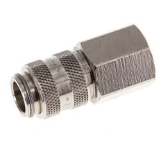 Vernikkeld Messing DN 5 Luchtkoppeling Snelkoppeling G 1/4 inch Binnendraad Double Shut-Off