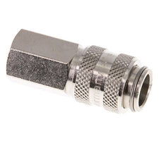 Vernikkeld Messing DN 5 Luchtkoppeling Snelkoppeling G 1/8 inch Binnendraad Double Shut-Off