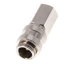 Vernikkeld Messing DN 5 Luchtkoppeling Snelkoppeling G 1/8 inch Binnendraad Double Shut-Off