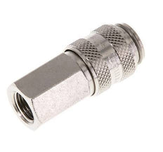 Vernikkeld Messing DN 5 Luchtkoppeling Snelkoppeling G 1/8 inch Binnendraad Double Shut-Off