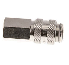 Vernikkeld Messing DN 5 Luchtkoppeling Snelkoppeling G 1/8 inch Binnendraad Double Shut-Off