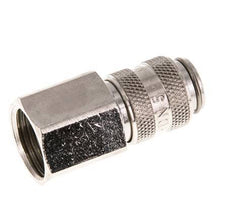 Vernikkeld Messing DN 5 Luchtkoppeling Snelkoppeling G 3/8 inch Binnendraad Double Shut-Off