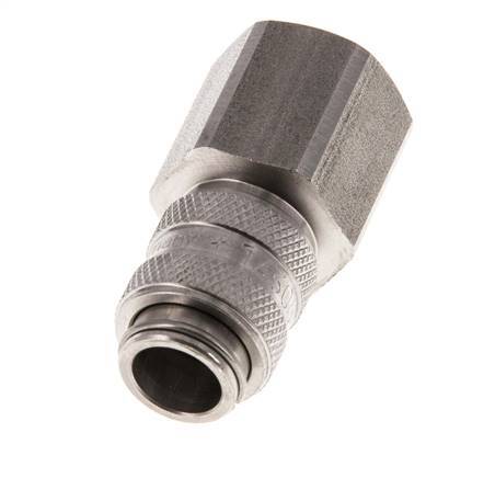 RVS DN 5 Luchtkoppeling Snelkoppeling G 3/8 inch Binnendraad