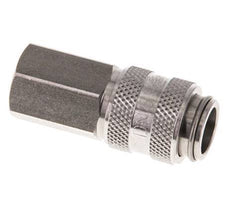 RVS DN 5 Luchtkoppeling Snelkoppeling G 1/8 inch Binnendraad Double Shut-Off