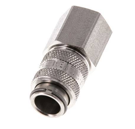 RVS 316L DN 5 Luchtkoppeling Snelkoppeling G 1/4 inch Binnendraad