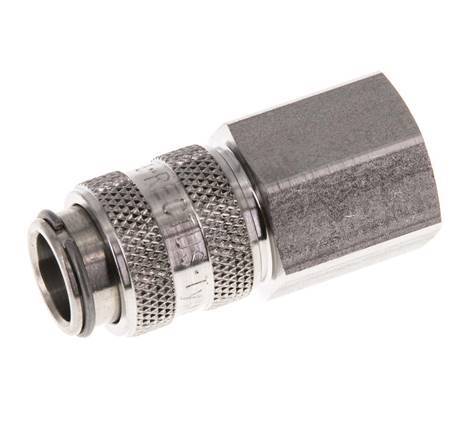 RVS 316L DN 5 Luchtkoppeling Snelkoppeling G 1/4 inch Binnendraad