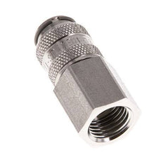 RVS 316L DN 5 Luchtkoppeling Snelkoppeling G 1/4 inch Binnendraad