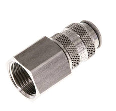 RVS 316L DN 5 Luchtkoppeling Snelkoppeling G 3/8 inch Binnendraad Double Shut-Off