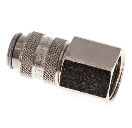 Gehard staal DN 5 Luchtkoppeling Snelkoppeling G 3/8 inch Binnendraad