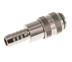 Vernikkeld Messing DN 5 Luchtkoppeling Snelkoppeling 8 mm Slangpilaar