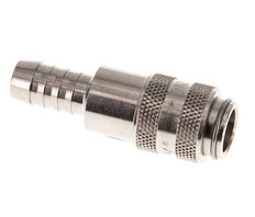 Vernikkeld Messing DN 5 Luchtkoppeling Snelkoppeling 8 mm Slangpilaar