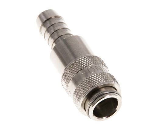 Vernikkeld Messing DN 5 Luchtkoppeling Snelkoppeling 8 mm Slangpilaar