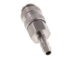 RVS DN 5 Luchtkoppeling Snelkoppeling 6 mm Slangpilaar Double Shut-Off