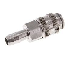 RVS 316L DN 5 Luchtkoppeling Snelkoppeling 8 mm Slangpilaar Double Shut-Off