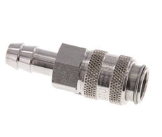 RVS 316L DN 5 Luchtkoppeling Snelkoppeling 8 mm Slangpilaar Double Shut-Off